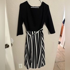 A-Line Midi Dress with Pockets